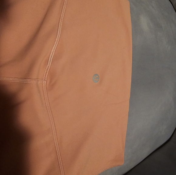 Lululemon Align High-Rise Pant 25" Pink Savannah Sz 6 double lined - Picture 5 of 6